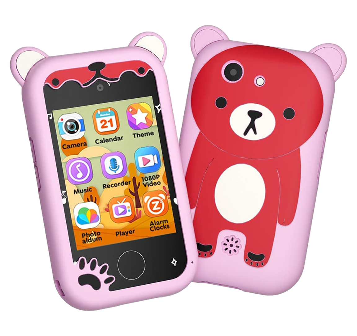 Celular Infantil Con Cámara, Juegos Y Pantalla Táctil